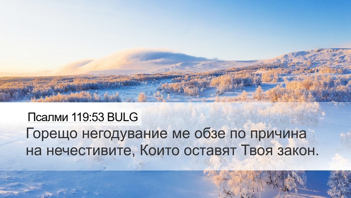 Псалми 119:53 BULG Bible Verse Image