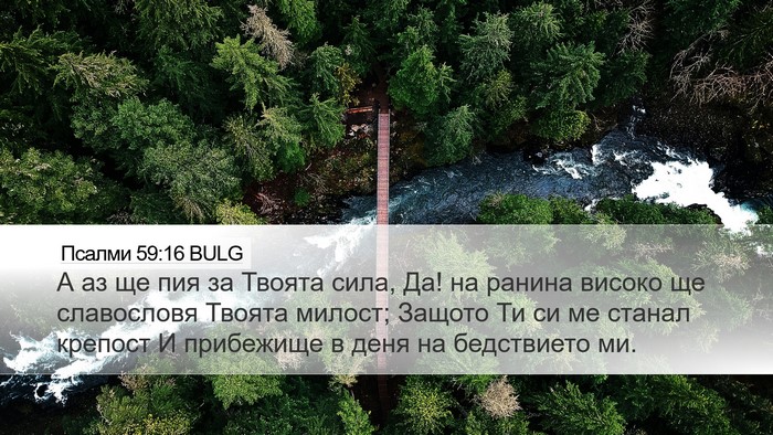 Псалми 59:16 BULG Bible Verse Image