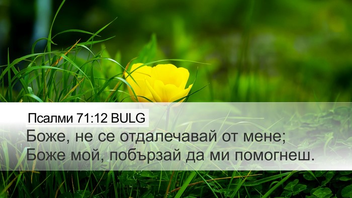Псалми 71:12 BULG Bible Verse Image