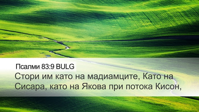 Псалми 83:9 BULG Desktop Wallpaper - Стори им като на - Desktop Bible Verse Wallpaper