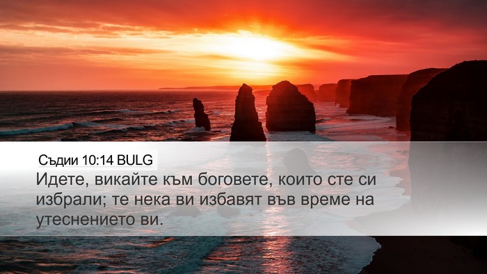 Съдии 10:14 BULG Bible Verse Image