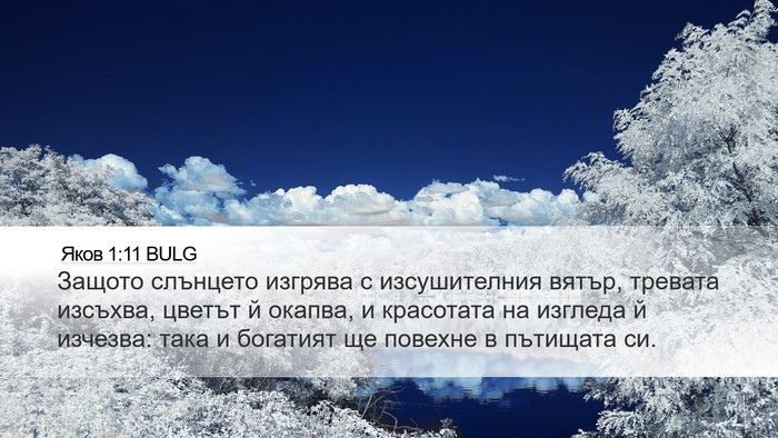 Яков 1:11 BULG Bible Verse Image