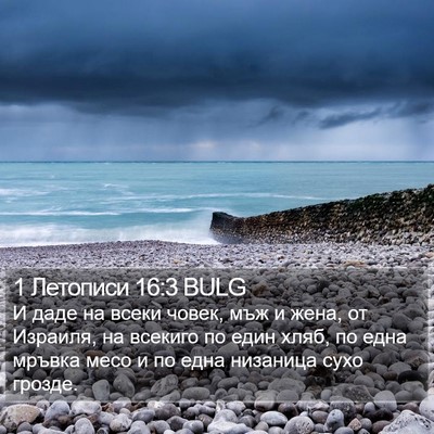 1 Летописи 16:3 BULG Bible Verse Image