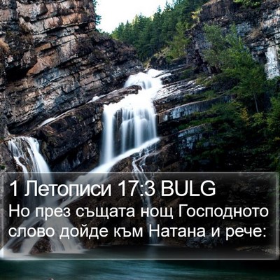 1 Летописи 17:3 BULG Bible Verse Image