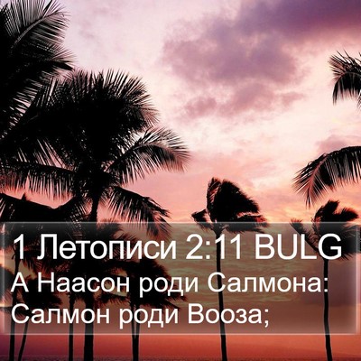1 Летописи 2:11 BULG Bible Verse Image