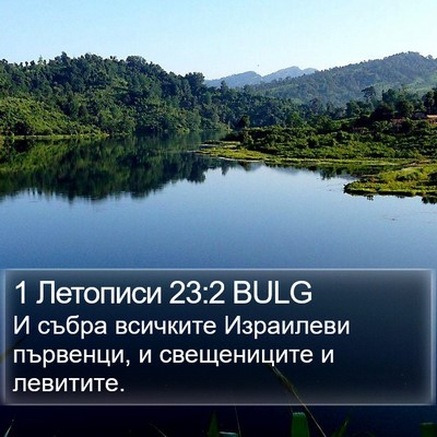 1 Летописи 23:2 BULG Bible Verse Image