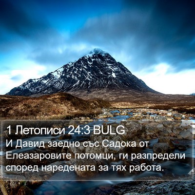 1 Летописи 24:3 BULG Bible Verse Image