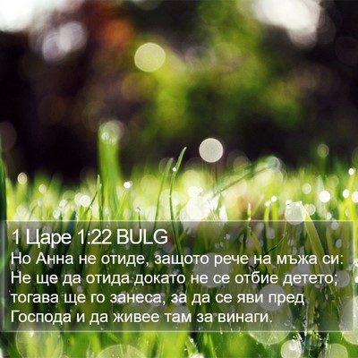 1 Царе 1:22 BULG Bible Verse Image