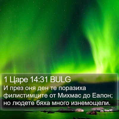 1 Царе 14:31 BULG Bible Verse Image