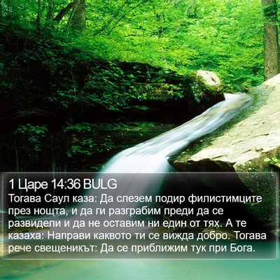 1 Царе 14:36 BULG Bible Verse Image