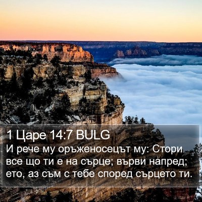 1 Царе 14:7 BULG Bible Verse Image