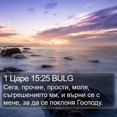 1 Царе 15:25 BULG Bible Verse Image