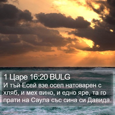 1 Царе 16:20 BULG Bible Verse Image