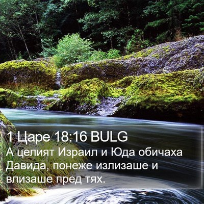 1 Царе 18:16 BULG Bible Verse Image