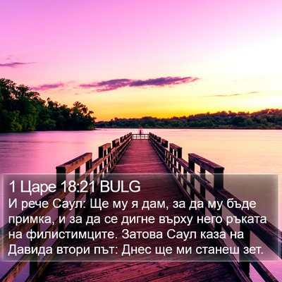 1 Царе 18:21 BULG Bible Verse Image