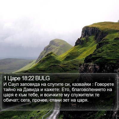 1 Царе 18:22 BULG Bible Verse Image