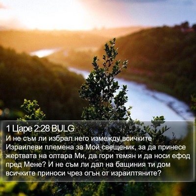 1 Царе 2:28 BULG Bible Verse Image