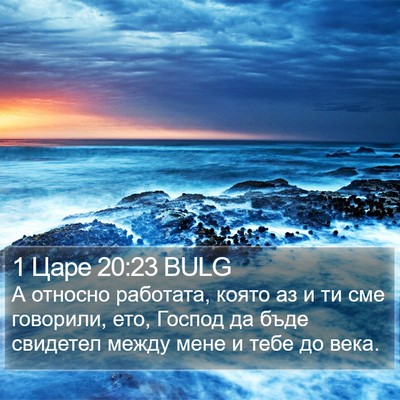 1 Царе 20:23 BULG Bible Verse Image