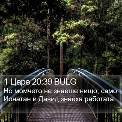 1 Царе 20:39 BULG Bible Verse Image