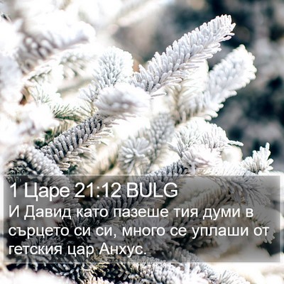 1 Царе 21:12 BULG Bible Verse Image
