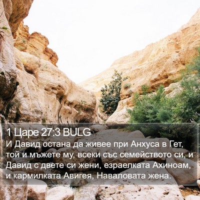 1 Царе 27:3 BULG Bible Verse Image