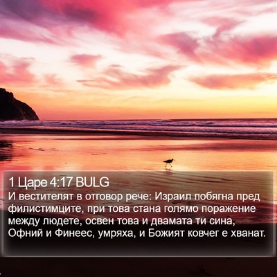 1 Царе 4:17 BULG Bible Verse Image