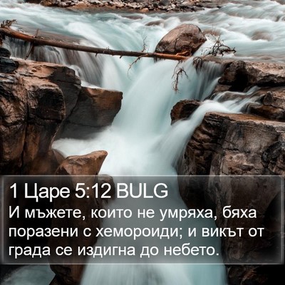 1 Царе 5:12 BULG Bible Verse Image