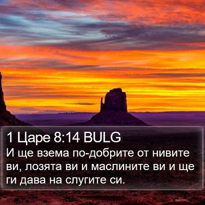 1 Царе 8:14 BULG Bible Verse Image