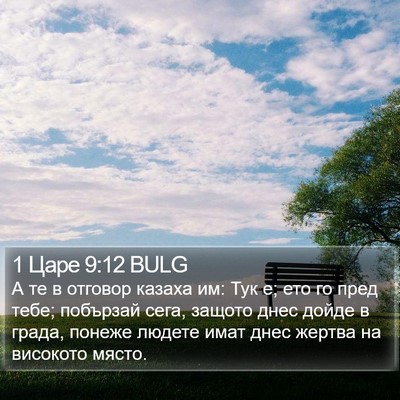 1 Царе 9:12 BULG Bible Verse Image