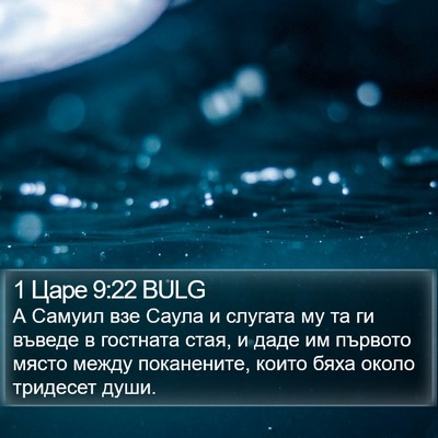 1 Царе 9:22 BULG Bible Verse Image