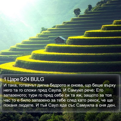1 Царе 9:24 BULG Bible Verse Image