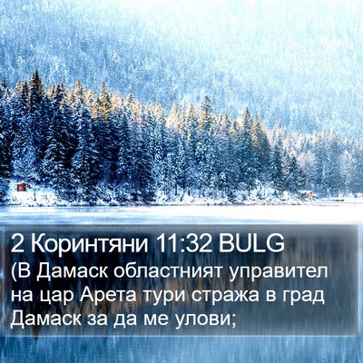 2 Коринтяни 11:32 BULG Bible Verse Image
