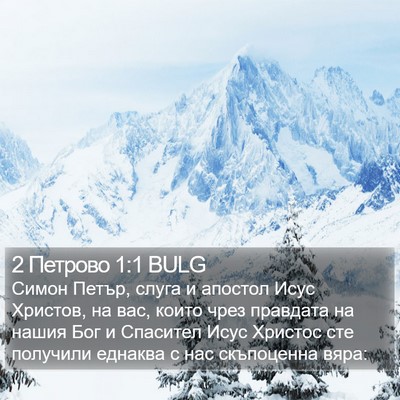 2 Петрово 1:1 BULG Bible Verse Image