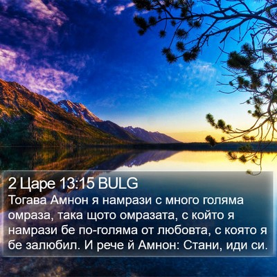 2 Царе 13:15 BULG Bible Verse Image