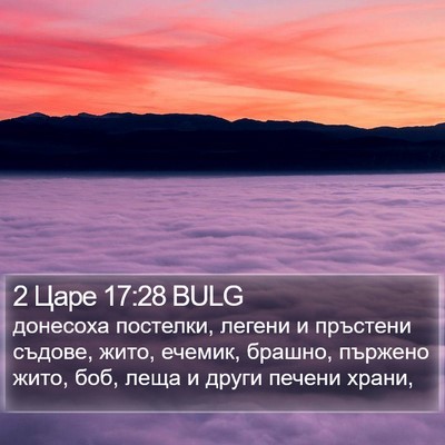 2 Царе 17:28 BULG Bible Verse Image