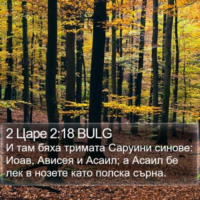 2 Царе 2:18 BULG Bible Verse Image