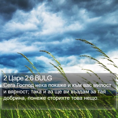 2 Царе 2:6 BULG Bible Verse Image