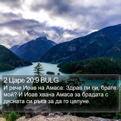 2 Царе 20:9 BULG Bible Verse Image