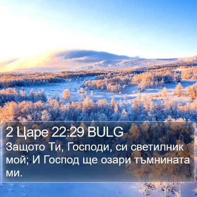 2 Царе 22:29 BULG Bible Verse Image