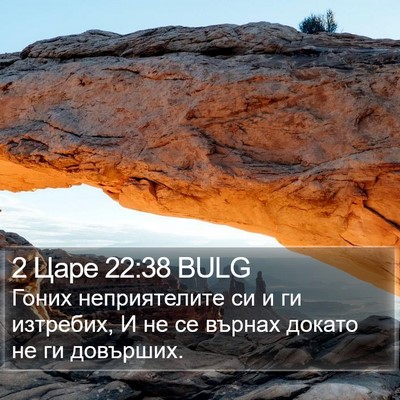 2 Царе 22:38 BULG Bible Verse Image
