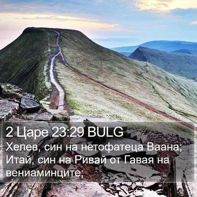 2 Царе 23:29 BULG Bible Verse Image