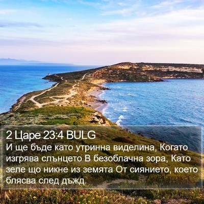 2 Царе 23:4 BULG Bible Verse Image