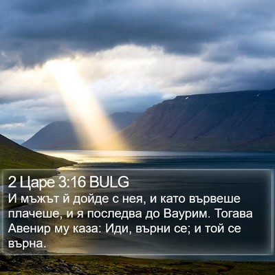 2 Царе 3:16 BULG Bible Verse Image