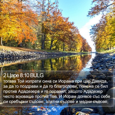 2 Царе 8:10 BULG Bible Verse Image