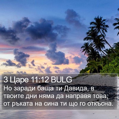 3 Царе 11:12 BULG Bible Verse Image
