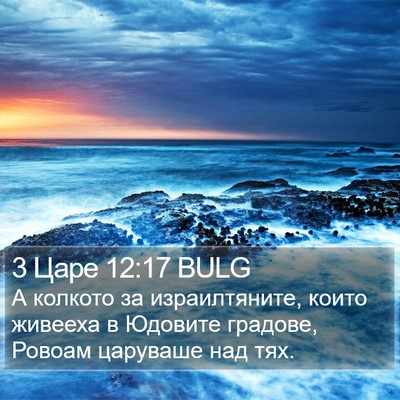 3 Царе 12:17 BULG Bible Verse Image