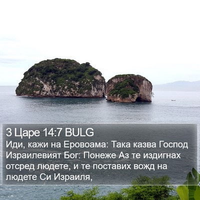 3 Царе 14:7 BULG Bible Verse Image