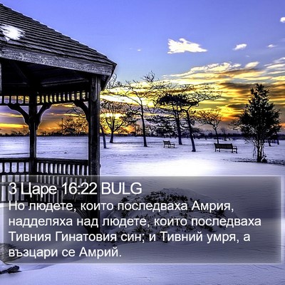 3 Царе 16:22 BULG Bible Verse Image