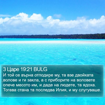3 Царе 19:21 BULG Bible Verse Image