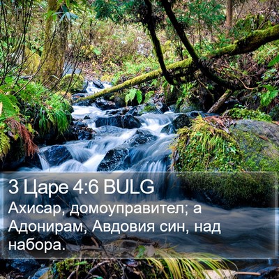 3 Царе 4:6 BULG Bible Verse Image